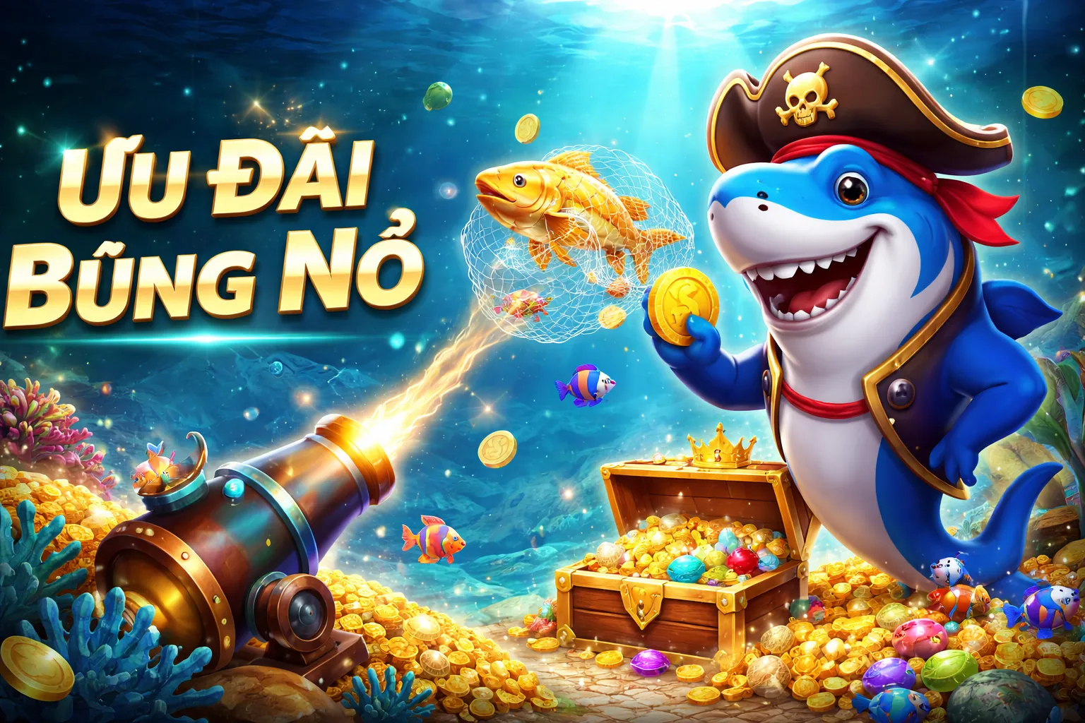 Thế giới bắn cá 8day sôi động